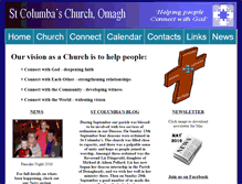 Tablet Screenshot of drumragh.derry.anglican.org
