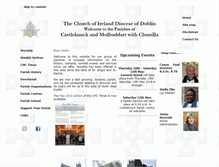 Tablet Screenshot of castleknock.dublin.anglican.org