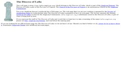 Desktop Screenshot of lafia.anglican.org