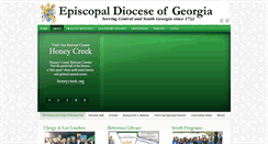 Desktop Screenshot of georgia.anglican.org