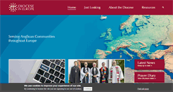 Desktop Screenshot of europe.anglican.org