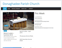 Tablet Screenshot of donaghadee.down.anglican.org