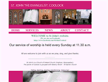 Tablet Screenshot of coolock.dublin.anglican.org