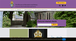 Desktop Screenshot of aberdeen.anglican.org