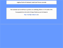 Tablet Screenshot of lakelands.perth.anglican.org
