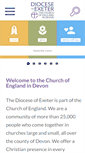 Mobile Screenshot of exeter.anglican.org