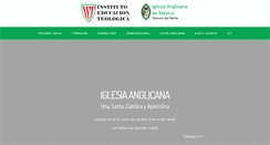 Desktop Screenshot of northernmexico.anglican.org