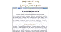 Desktop Screenshot of pacong.anglican.org