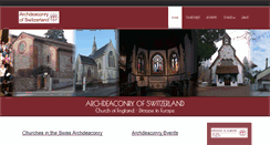Desktop Screenshot of anglican.ch