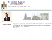 Tablet Screenshot of clogher.anglican.org