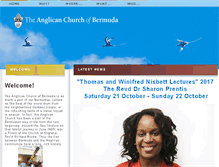 Tablet Screenshot of anglican.bm