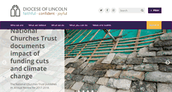 Desktop Screenshot of lincoln.anglican.org