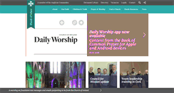 Desktop Screenshot of ireland.anglican.org