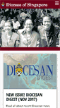 Mobile Screenshot of anglican.org.sg