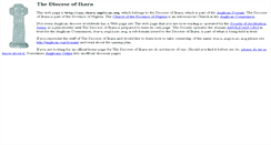 Desktop Screenshot of ikara.anglican.org