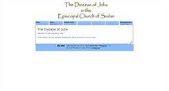 Desktop Screenshot of juba.anglican.org
