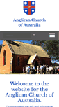 Mobile Screenshot of anglican.org.au