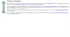 Desktop Screenshot of myitkyina.anglican.org