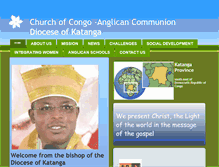 Tablet Screenshot of katanga.anglican.org