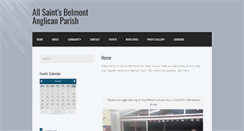Desktop Screenshot of belmont.perth.anglican.org