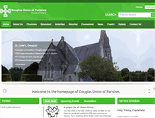 Tablet Screenshot of douglas.cork.anglican.org