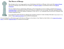 Tablet Screenshot of busoga.anglican.org